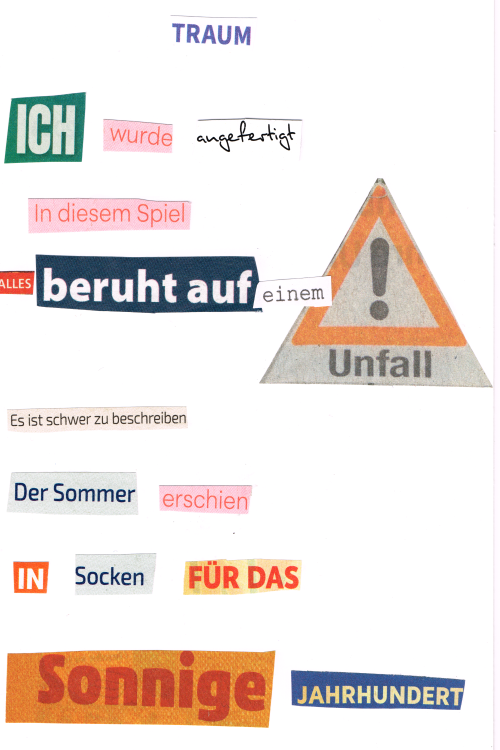 Ich wurde angefertigt