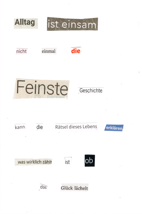 Ob das Gl&uuml;ck l&auml;chelt