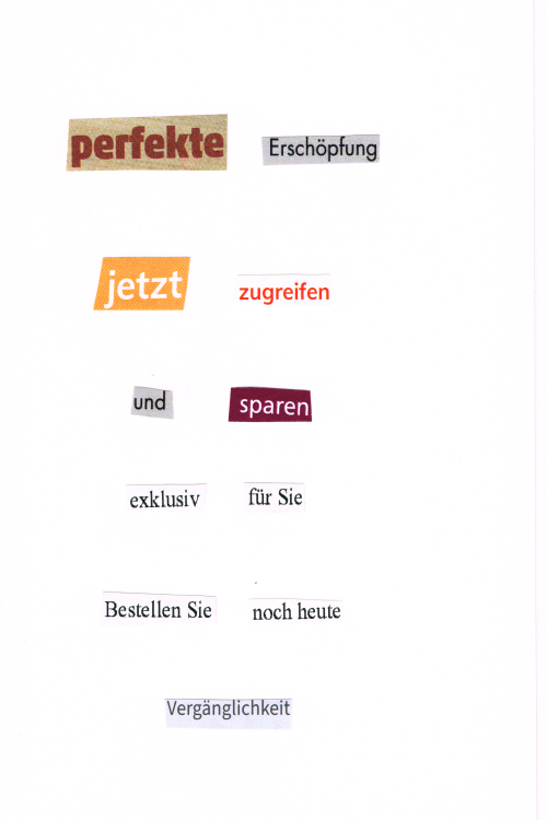 Perfekte Ersch&ouml;pfung
