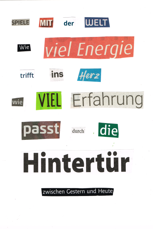 Spiele mit der Welt
